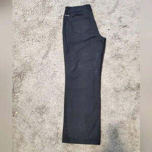 💚5/$25 Columbia Black Outdoor Wide Leg Pants Women's size 8 Short